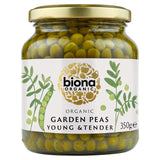 Biona Organic Garden Peas 350g - British product