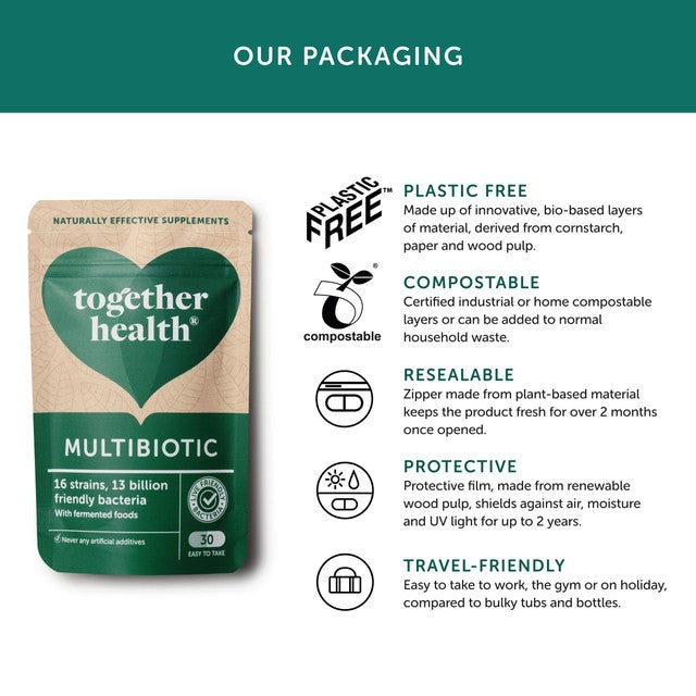 Together Health Multibiotic capsules 30ct (British brand)