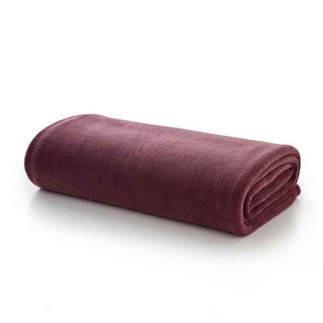 Deyongs Snuggle Touch throw magenta 140 x 180cm - British product