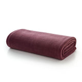 Deyongs Snuggle Touch throw magenta 140 x 180cm - British product