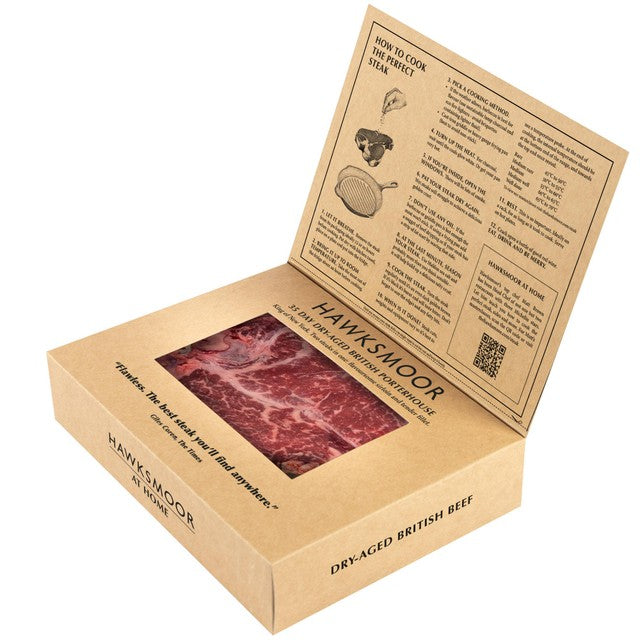 Hawksmoor 35 Day Aged British Porterhouse Steak 1kg, UK version