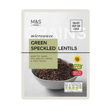 M&S Green Speckled Lentils 250g, imported from the UK