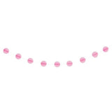 M&S Unique Party Pink Honeycomb Ball Garland 7ft- Buy online at McGrocer