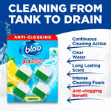 Bloo toilet block lemon for toilet cistern (British brand)