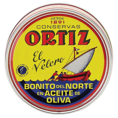 M&S Brindisa Ortiz Albacore Tuna Fillets in Olive Oil 'Bonito del Norte' Canned Tuna 158g- Buy online at McGrocer