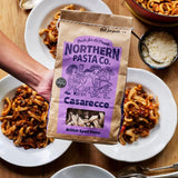 Northern Pasta Casarecce spelt pasta 450g, imported from the UK