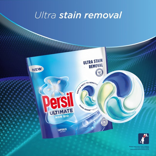 Persil Ultimate Active Clean laundry capsules 33 capsules, imported from the UK