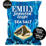 M&S Emily Seaweed Crisps Sea Salted Snack 18g- Buy online at McGrocer