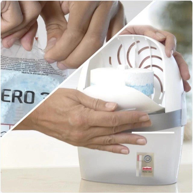 Unibond AERO 360 Moisture Absorber Waterfall Refill Tabs 4 Pack (British brand)