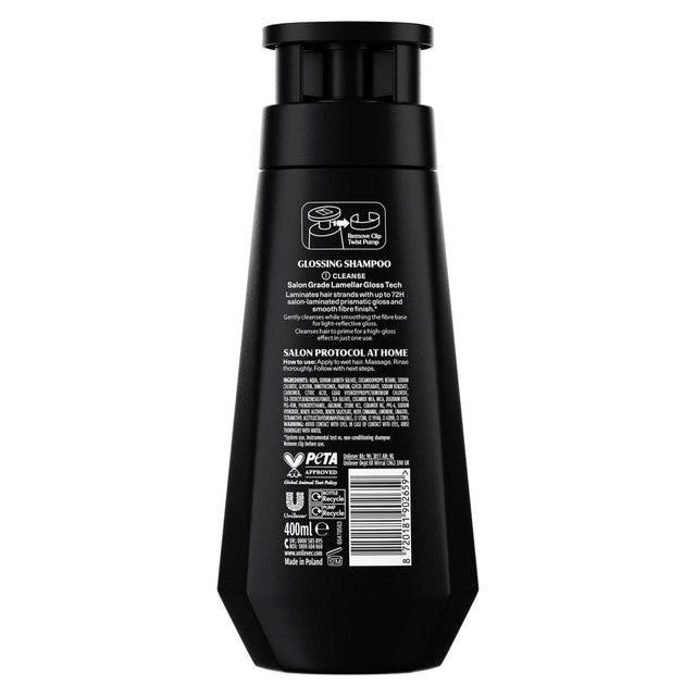 TRESemmé Lamellar Gloss shampoo, UK version
