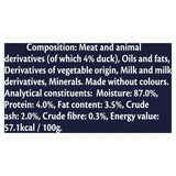 Felix duck liquid cat treat 4 x 10g - British product
