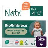 M&S Naty BioEmbrace Eco-Friendly Disposable Nappies Size 4 (7-18kg)- Buy online at McGrocer