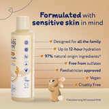 Childs Farm Fragrance-Free Bubble Bath 250ml - British product