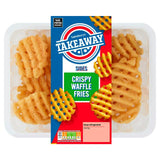 Sainsburys Takeaway Sides Crispy Waffle Fries 300g
