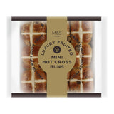 M&S M&S Mini Luxury Fruited Hot Cross Buns 9 Count- Buy online at McGrocer
