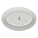 Portmeirion Serendipity white oval platter 31.6x22cm, imported from the UK