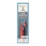 M&S beechwood smoked pepper salami stick 25g, imported from the UK