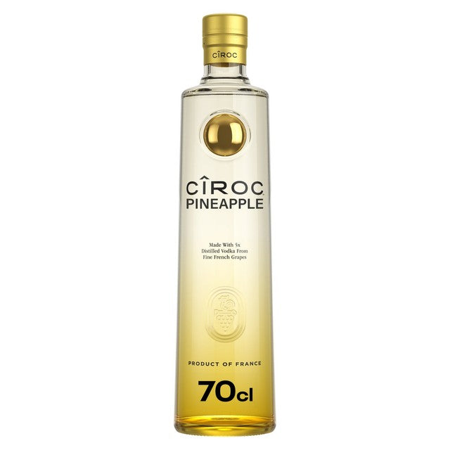 Ciroc Pineapple Flavoured Vodka 70cl - British product