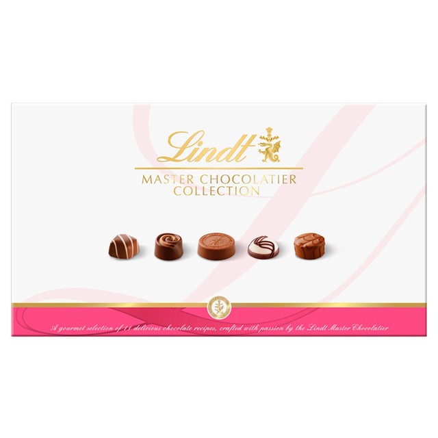 Lindt Master Chocolatier Collection chocolate box 320g, UK version