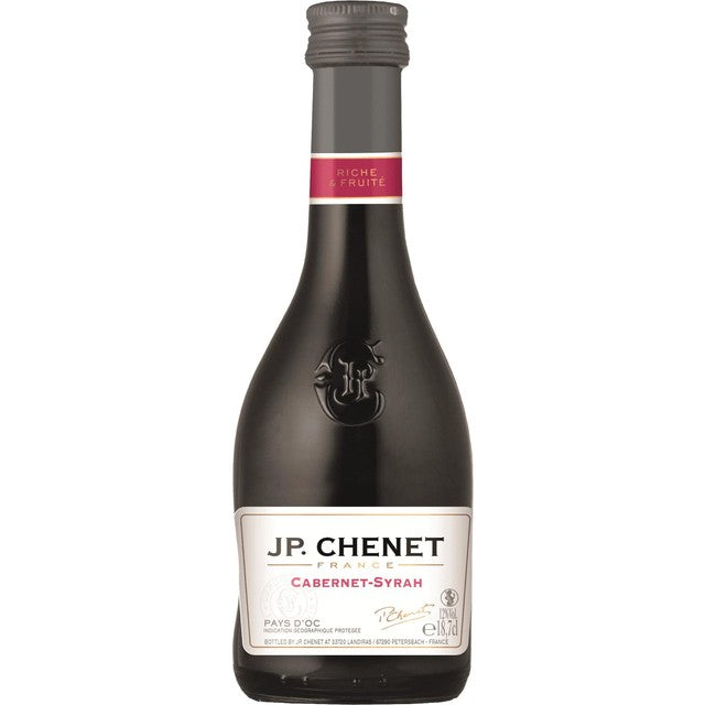 JP Chenet Cabernet Syrah Red Wine 187ml, UK version