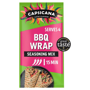 Capsicana Brazilian Smoked Paprika & Spices Fajita Seasoning Mix Medium 28g