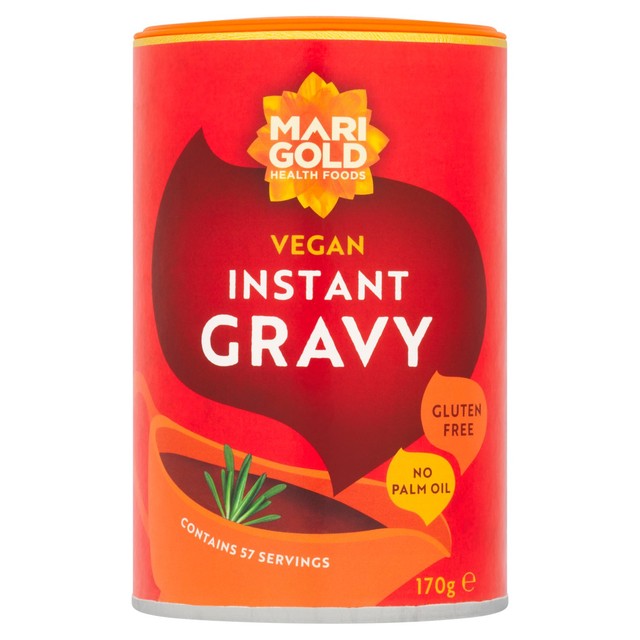 Marigold Health Foods instant gravy powder 170g, imported from the UK
