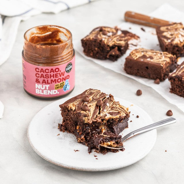 Nut Blend cacao, cashew and almond butter 200g, imported from the UK