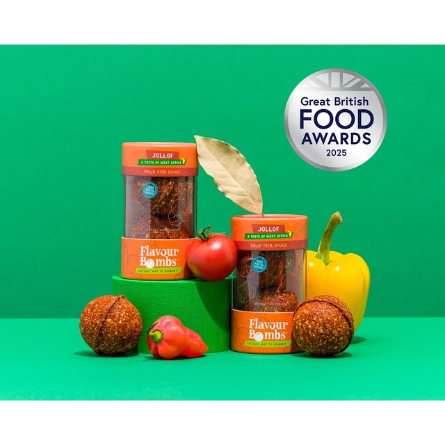 Flavour Bombs Jollof seasoning bombs twin pack (British brand)