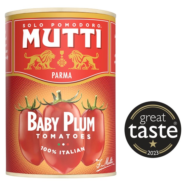 Mutti Italian baby plum tomatoes 400g, imported from the UK