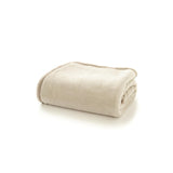 M&S Deyongs Hazelwood Reversible Sherpa Throw in Oyster Blanket 130 x 170cm- Buy online at McGrocer