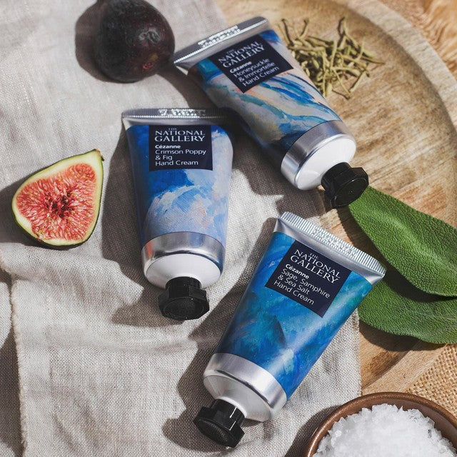 National Gallery trio hand cream set 150ml, imported from the UK