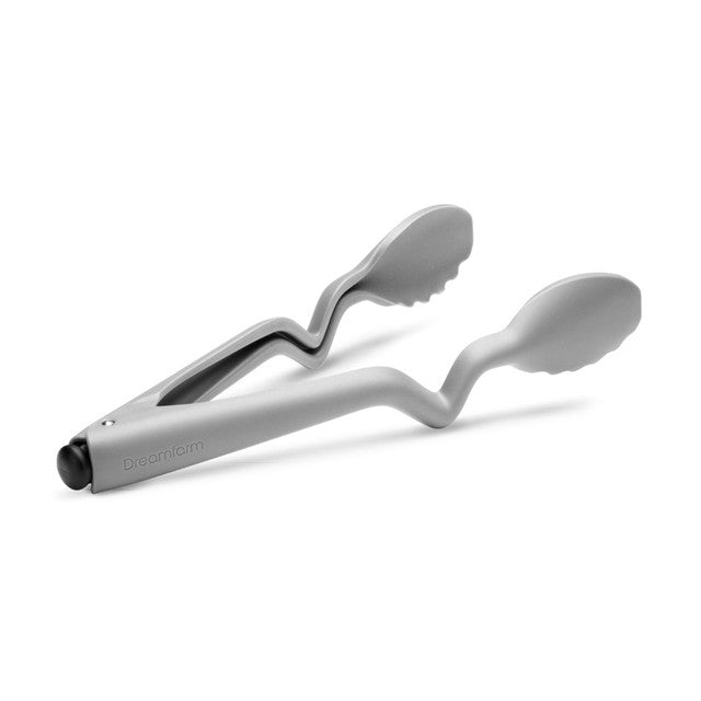 Dreamfarm Clongs Grey Click-lock serving tongs - British product