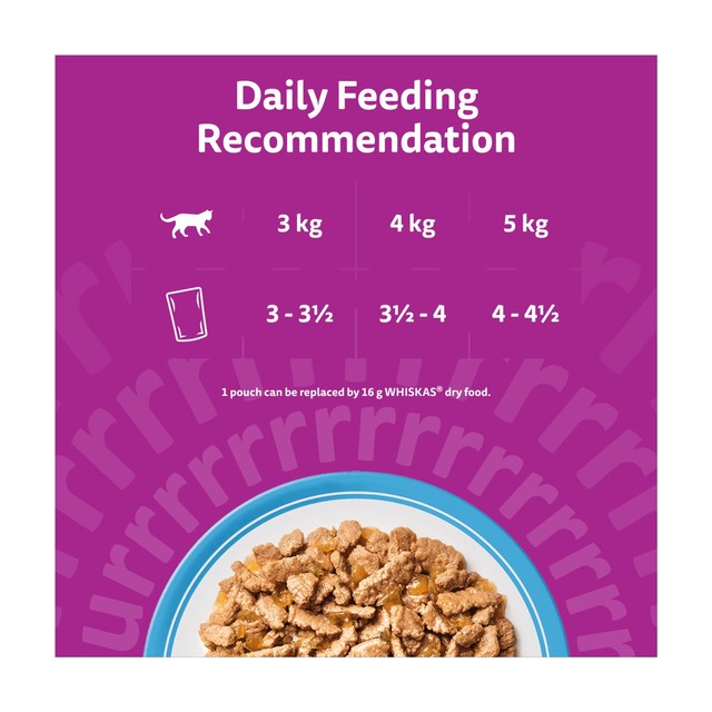 Whiskas wet cat food Fish Favourites in Jelly 12 x 85g (British brand)