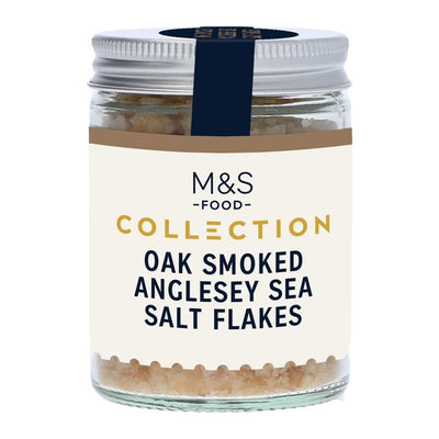 M&S M&S Collection Oak Smoked Anglesey Sea Salt Flakes Seasoning 56g- Buy online at McGrocer