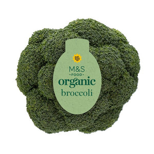 M&S Organic Broccoli Fresh Vegetable 350g