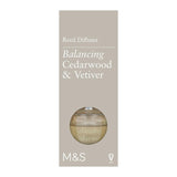 M&S M&S Cedarwood & Vetiver Reed Diffuser 80ml- Buy online at McGrocer