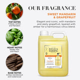 Baylis Harding sweet mandarin grapefruit hand wash refill 2L - British product
