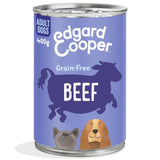 M&S Edgard & Cooper Adult Grain Free Wet Dog Food with Beef 400g- Buy online at McGrocer