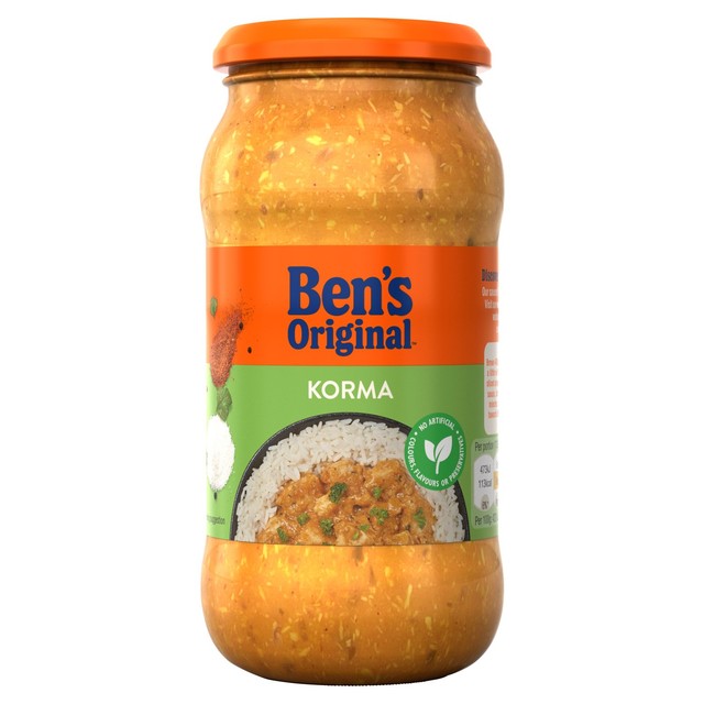Ben's Original Korma curry sauce 450g - British product