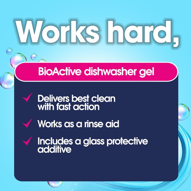 Ecozone BIOActive dishwasher gel 720ml - British product
