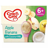 Cow & Gate Apple Banana with Coconut Milk Baby Food Pot 6+ Months