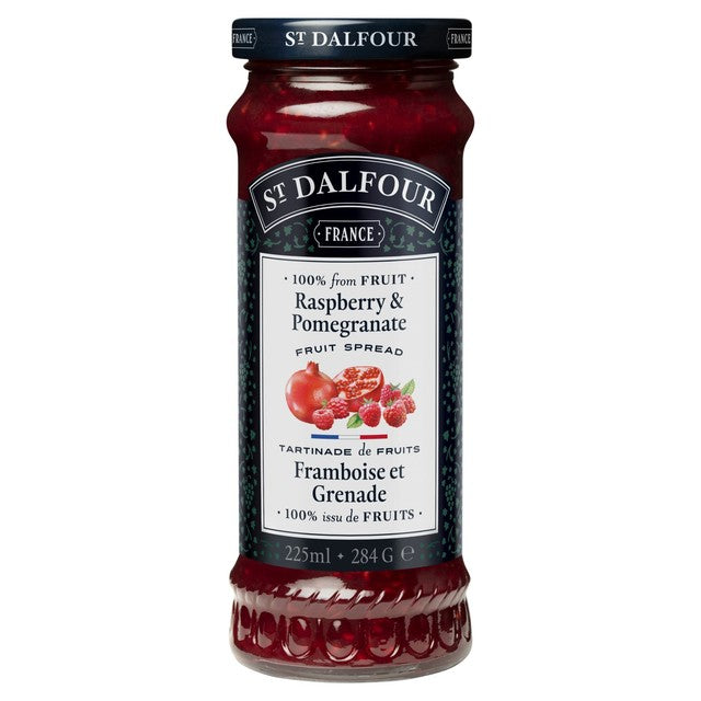 St. Dalfour raspberry pomegranate fruit spread 284g (British brand)