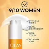 Olay Vitamin C Brighten & Glow Serum SPF 50 50ml, imported from the UK