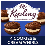 M&S Mr Kipling Cookies and Cream Whirls Cakes 4 Pack- Buy online at McGrocer