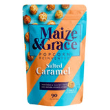 Maize & Grace salted caramel popcorn 72g, imported from the UK