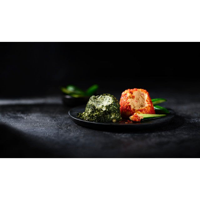 M&S basil dip with pesto drizzle (British brand)