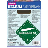 Unique Party helium cylinder for 20 9-inch balloons, UK version