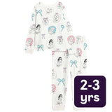 M&S M&S Princess Pyjamas Cream Children's Pyjama Set 2-3 Years- Buy online at McGrocer