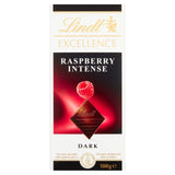 M&S Lindt Excellence Dark Raspberry Chocolate Bar 100g- Buy online at McGrocer