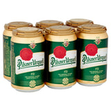Pilsner Urquell pilsner lager beer 6 x 330ml cans, imported from the UK